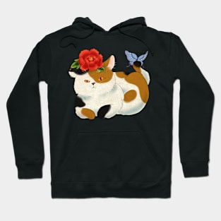 Minhwa: Cat and Butterfly F Type Hoodie